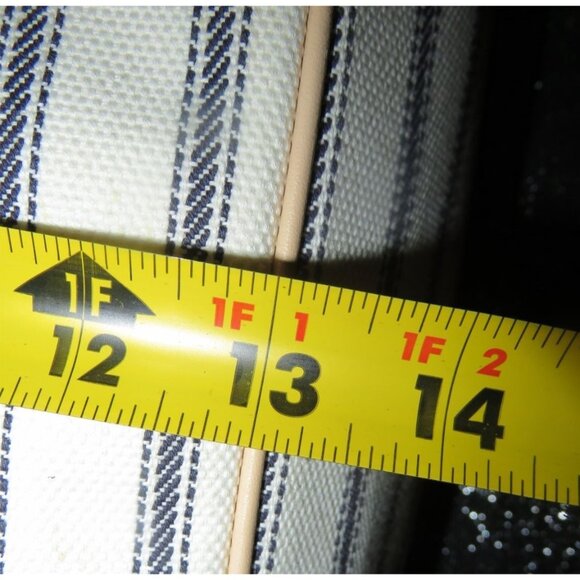 Coach Saint James limited legacy striped canvas weekender tote & pochette set - Picture 11 of 14